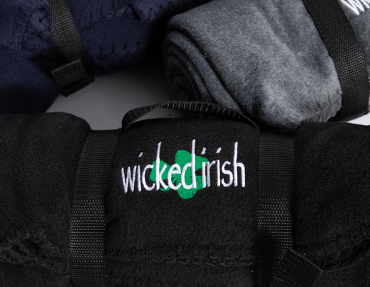 Wicked Snuggie Fleece Blankets with Logo Embroidered