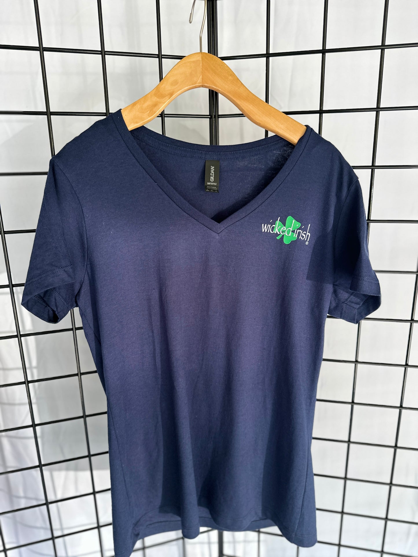 Wicked Irish Ladies V Neck Short Sleeve Tee