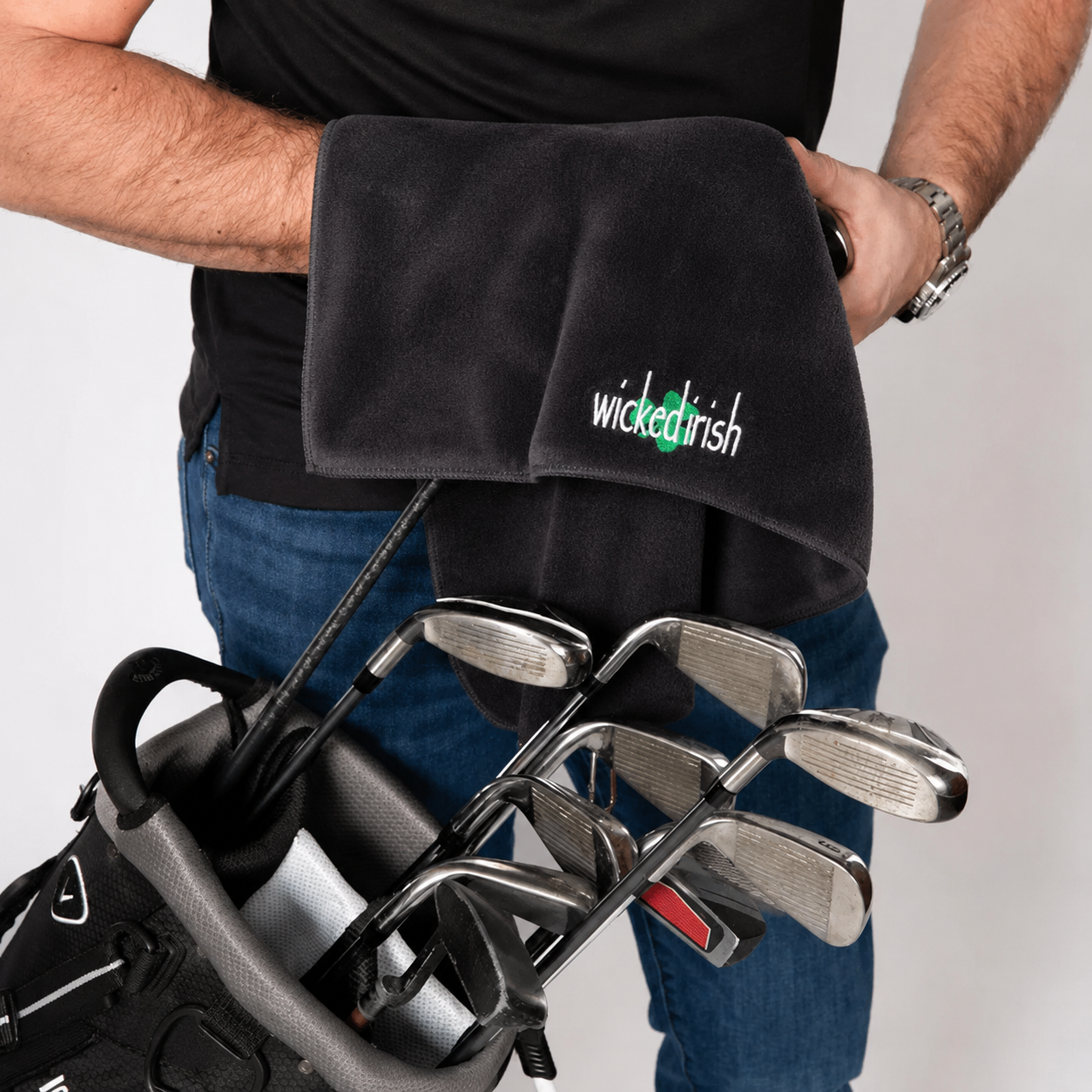 Wicked Irish Velour Golf Towel