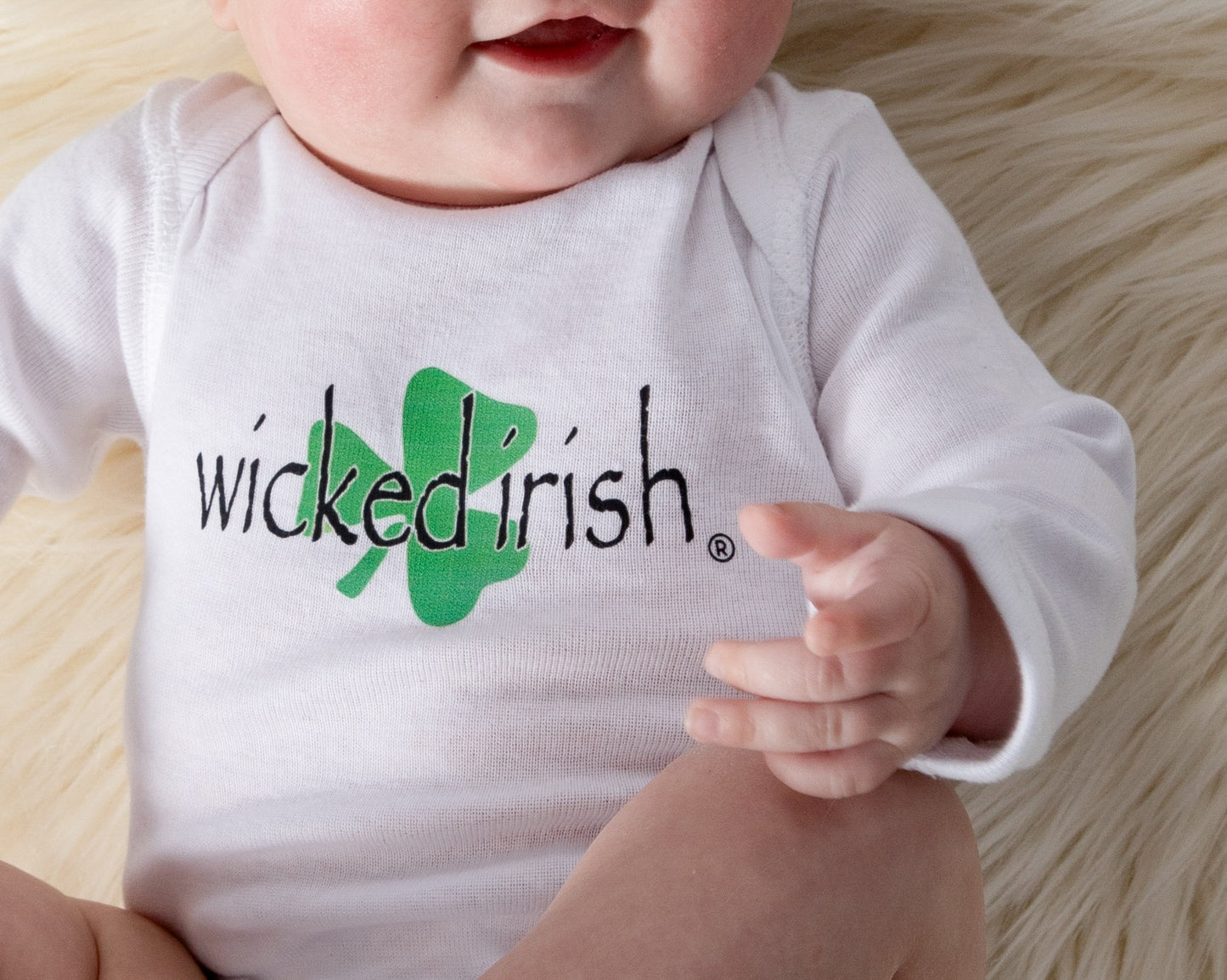 Wicked Irish Long Sleeve Infant Bodysuit