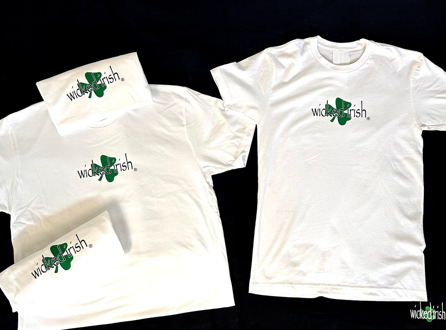 Wicked Irish Logo Unisex Summer Weight Short Sleeve Tee