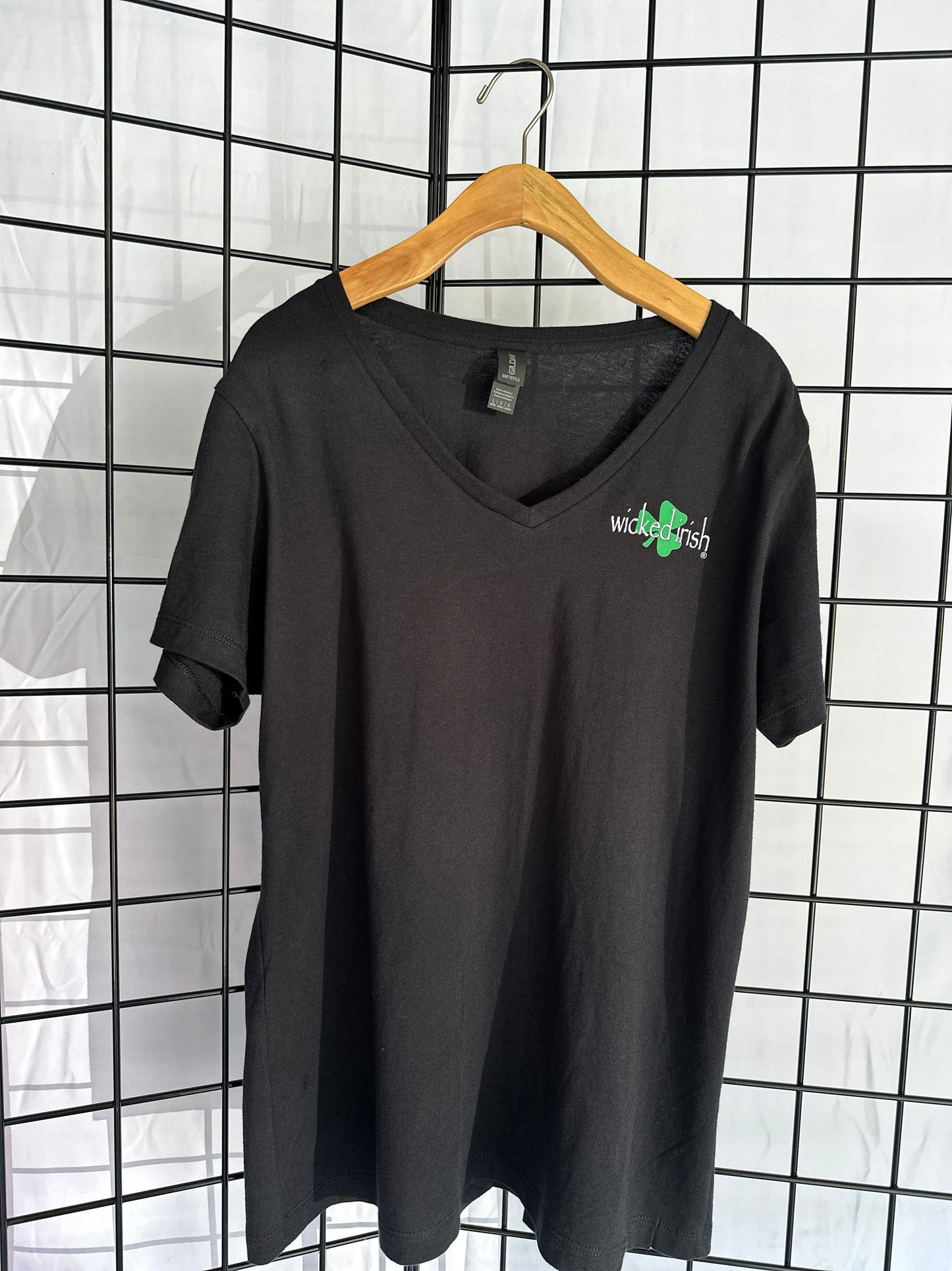 Wicked Irish Ladies V Neck Short Sleeve Tee