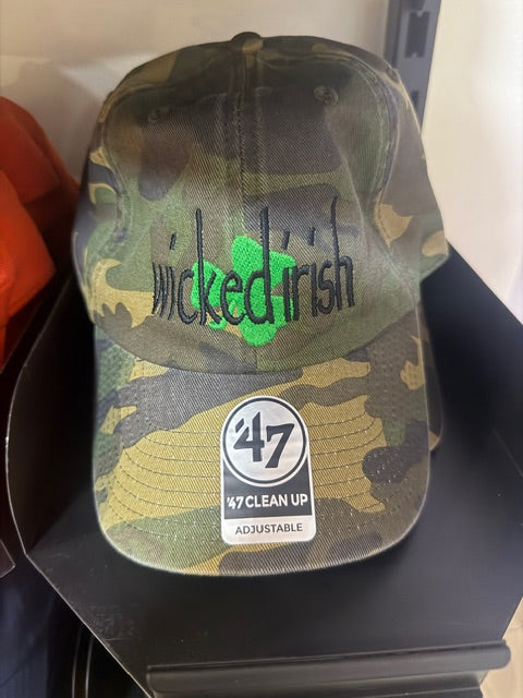 47 Brand Wicked Irish Logo Baseball Cap-6 Color Choices