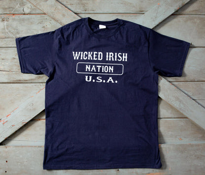 Wicked Irish Nation USA Unisex T-Shirt