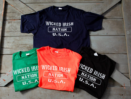 Wicked Irish Nation USA Unisex T-Shirt