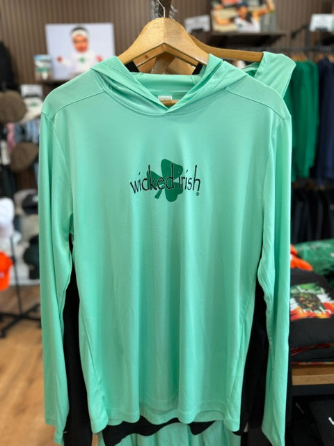 Wicked Irish Posi-UV® Pro Long Sleeve Hoodie UPF 50