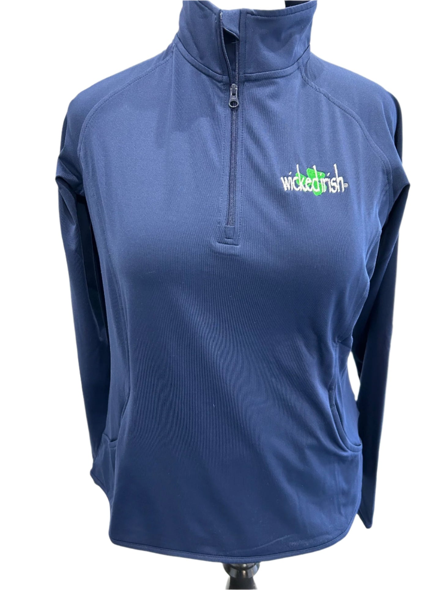 Ladies Sport-Wick® Stretch 1/4-Zip Pullover